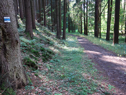 Wanderung Mhren: Am Kozrovsk potok