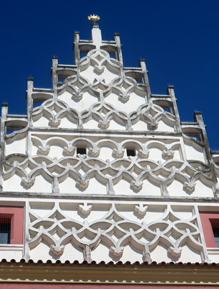 Das Ctiborhaus am Hauptplatz von Tabor