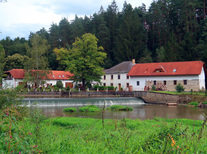 Rote Mhle, eine Ferienanlage an der Lainsitz