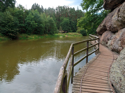 Wandelgang brr die Lainsitz