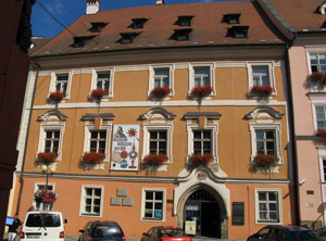 In diesem Haus in Eger wurde Wallenstein durch kaiserliche Truppen ermordet