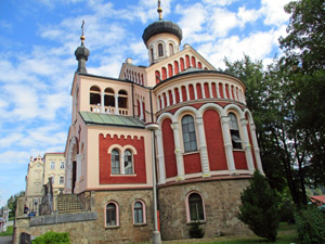 Die Russische Kirche des Heiligen Wladimir in Marienbad