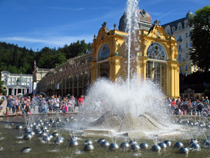 Singende Fontne in Marienbad