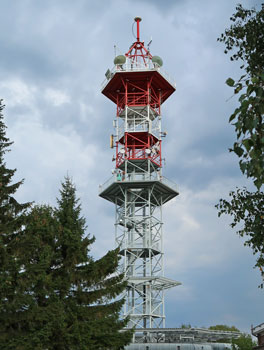 Aussichtsturm auf dem Kozkov (Kosakow)