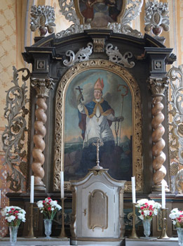 Der Hauptaltar in der Kostel svatho Prokopa (Kirche des heiligen Prokop)