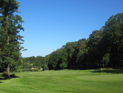 Die Parkanlage vom Schloss Metternich