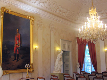 Innenraum vom Schloss Metternich