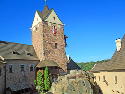 Turm der Burg Loket (Elogen)