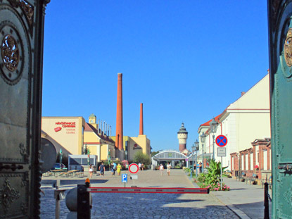 Das Brauereigelnde der Pilsner Urquell-Brauerei