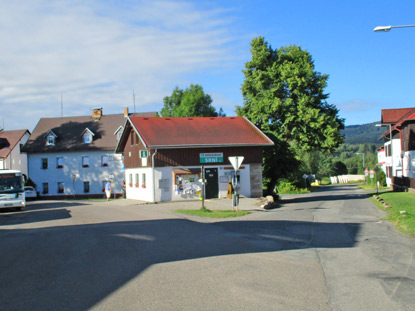 Das Zentrum von Srni (Rehberg)