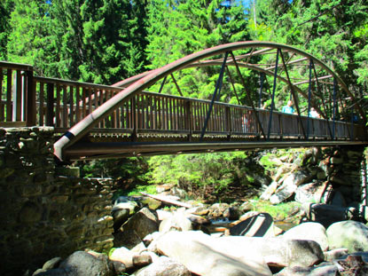 Klostermannův Most (Klostermann-Brcke) ber die Widra