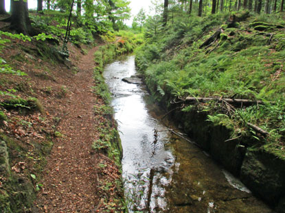 Schwarzenbergischer Schwemmkanal ohne breiten Weg