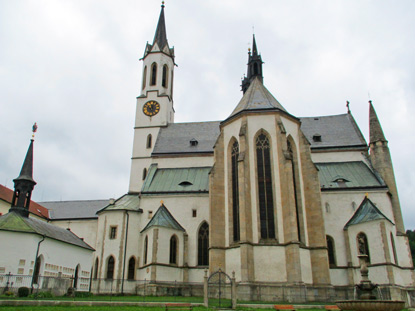 Die Stiftskriche vom Vyebrodsk klter (Abtei Hohenfurth)
