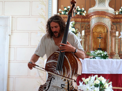 Konzert in der Hl. Johannes Nepomuk-Kapelle in der hrad Valdtejn (Burg Waldstein). 