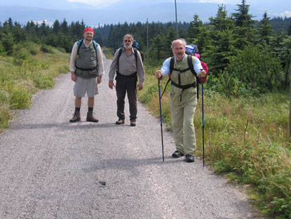 Auf dem Panorama-Kammweg des Adlergebirges (Orlicke hory)