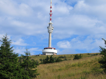 Der 1.492 Meter hohe Altvater (Pradĕd-Gipfel) ist der höchste Berg Mährens