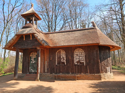 Camino incluso Odenwald: Eremitage im Frstenlager