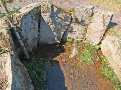 Camino Odenwald: Gerspenzquelle an der Neunkircher Hhe