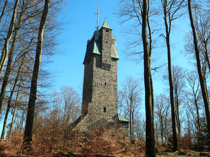 Camino Odenwald: Kaiserturm auf der Neunkircher Hhe