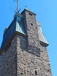 Camino Odenwald: Kaiserturm eine Ausflugsgaststtte auf der Neunkircher Hhe