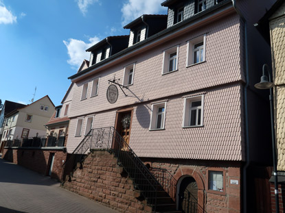 Camino incluso Odenwald: Gasthaus zum Ochsen.