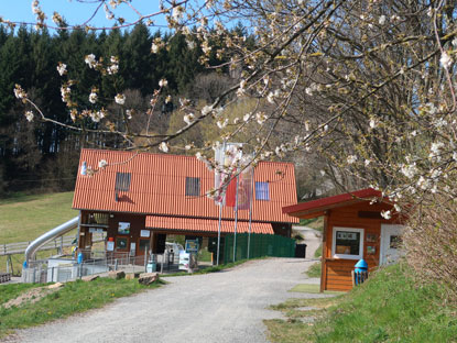 Camino incluso Odenwald: Sommerrodelbahn auf der Kreidacher Hhe