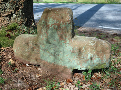 Hirtenstein in der Nhe des Naurfreundehaueses Kohlhof hat eine schaurige Geschichte