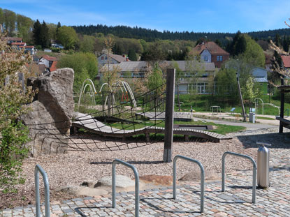 Camino incluso imOdenwald: alla-hopp Anlage Spielplatz