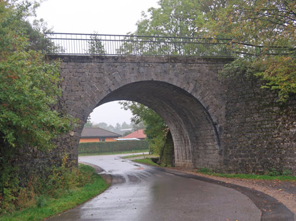 Eifelsteig Etappe 2: Brcke der Vennbahn in Roetgen