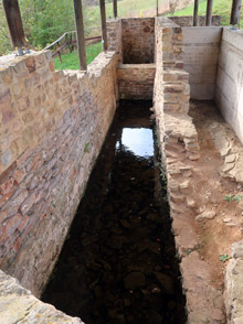 Tiergartenquelle, Wasser fr die Burg Blankenheim