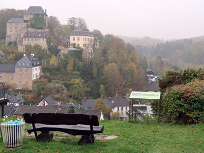 Blick zur Burg Blankenheim