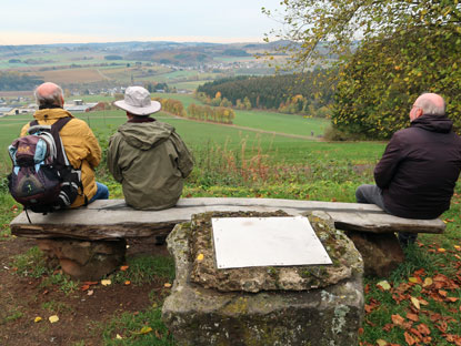 Aussichtspunkt und Schutzhtte Heimtblick