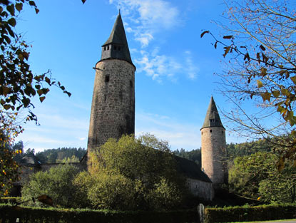 Das Wahrzeichen von Bruch: Burg Bruch