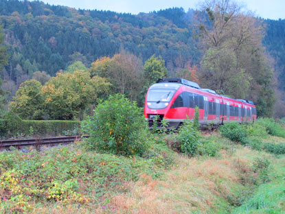 Die Eifelbahn verbindet Trier mit Kln