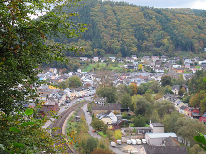 Blick auf Kordel