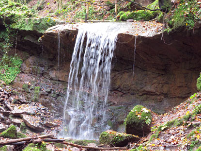Wasserfall im Butzerbachtal