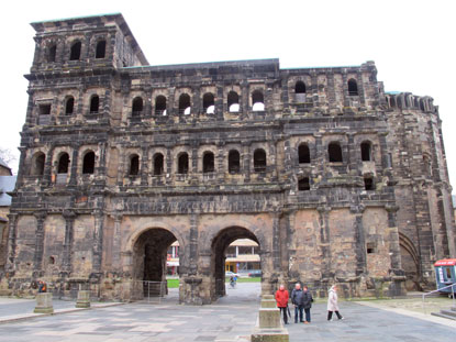 Die Porta Nigra von Trier im Jahre 2014