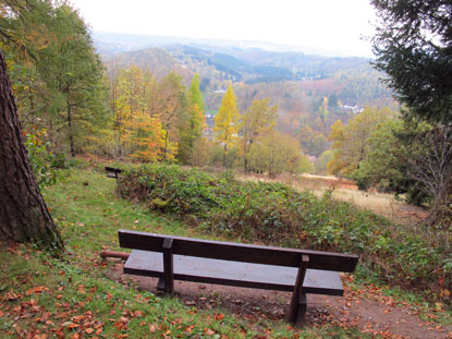 Aussichtspunkt Krnigs Ecke oberhalb von Lerbach
