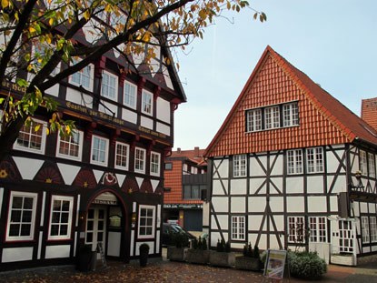 Ratswaage, in diesem 1550 erbauten Haus wurden Waren gewogen. Ferner diente es auch als Hochzeitshaus