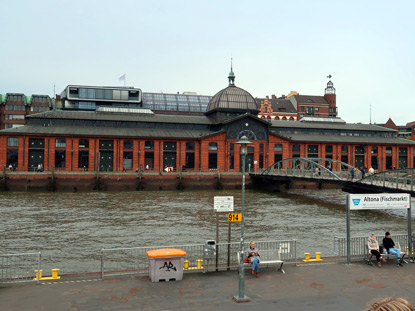 Heidschnuckenweg: Fischmarkt Altona