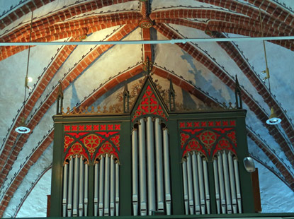 Eduard-Meyer-Orgel in der St. Laurentius-Kirche von Mden