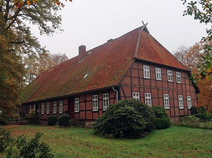 Niedrsachsenhaus in Schmarbeck einem Ortsteil von Faberg