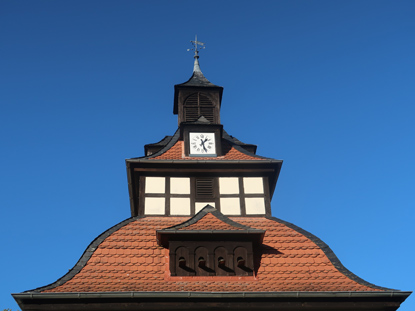 denkmalgeschtzer Glockenturm in Lutterloh