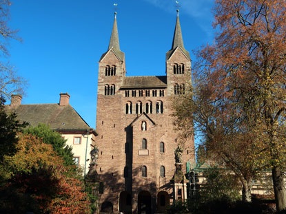 Erstwerk der Abteukirche in Corvey