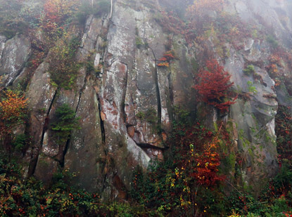 Der ehemalige Sandsteinbruch Silberort