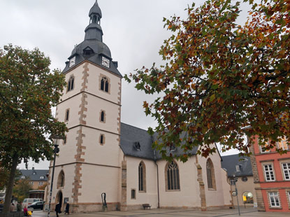 Erlserkirche auf dem Marktplatz von Detmold