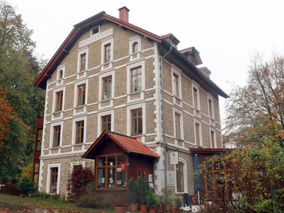Haus Hangsein unmittelbar am Hermanssweg