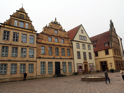 Hermannsweg: Huser am Alten Markt in Bielefeld