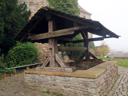 Der Brunnen auf der Sparrenburg in Bielefeld