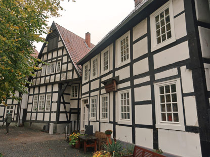 Fachwerkh�user im "Haller Herz"